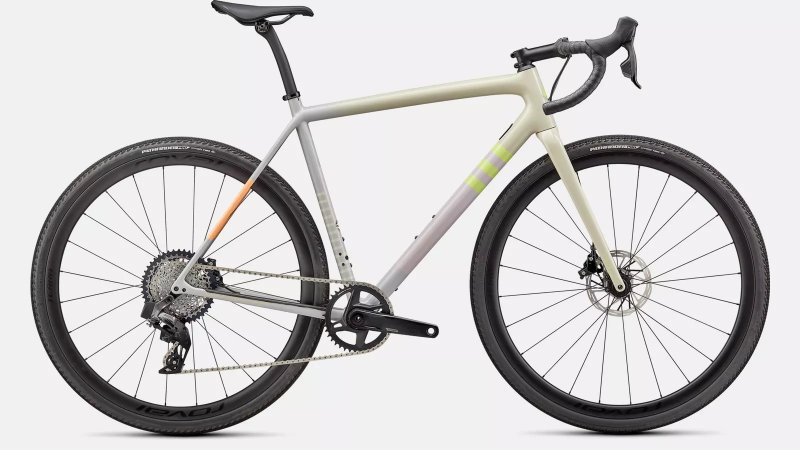Specialized Crux Expert Gloss White Speckled / Dove Grey / Papaya / Clay / 2022 - Unisex-28