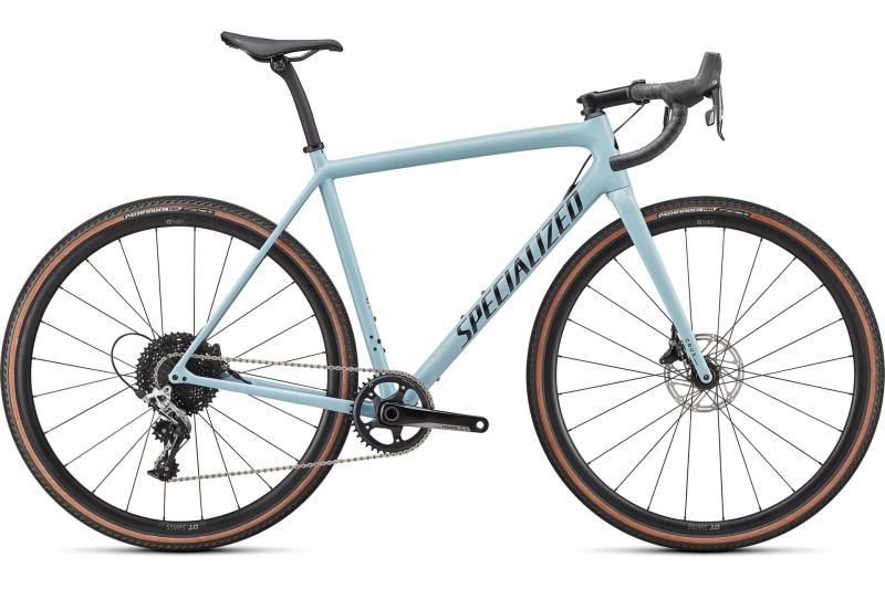 Specialized Crux Comp Gloss Arctic Blue / Tarmac Black 2022 - Unisex-28