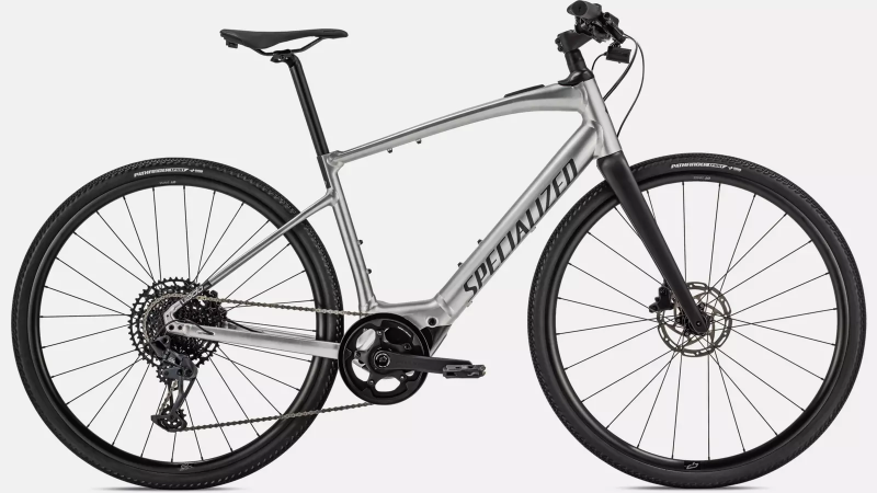 Specialized Turbo Vado SL 5.0 Brushed Aluminum / Black Reflective 2022 - Unisex-28