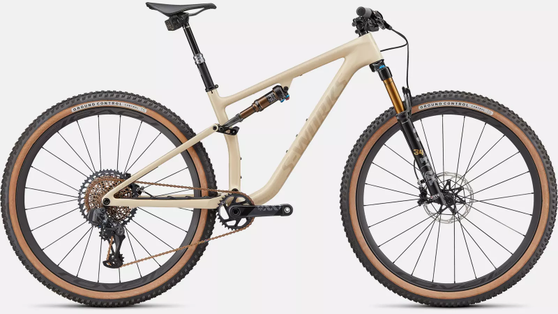 Specialized S-Works Epic EVO Gloss Sand / Satin Red Gold Tint (25%) 2022 - Unisex-29