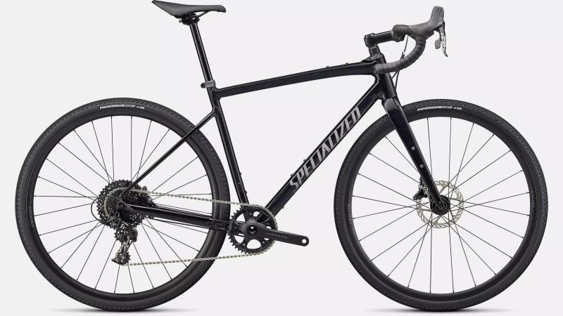 Specialized Diverge Comp E5 Gloss Tarmac Black / Smoke / Chrome / Clean 2022 - Unisex-28