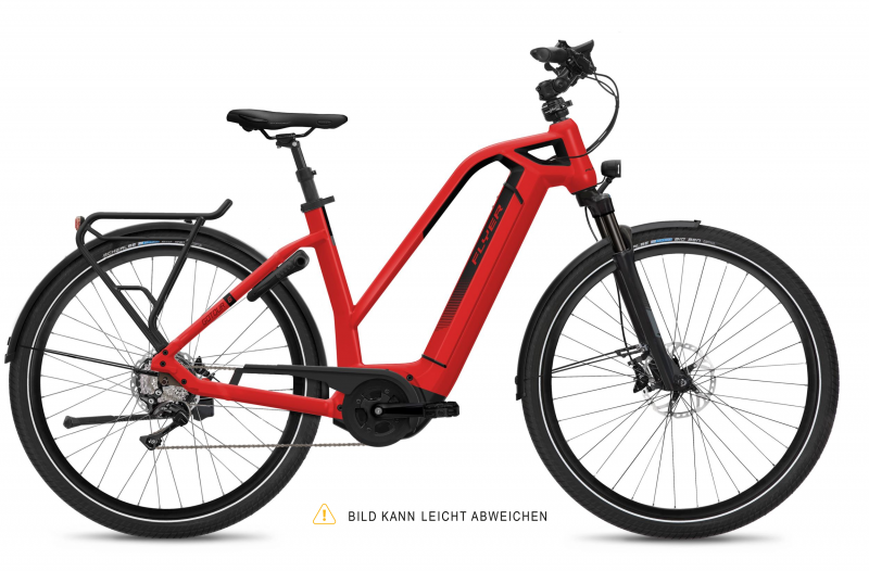 Flyer Gotour6 7.70 Classic Red Gloss 2020 - Mixed 625Wh/Intuvia Performance -  