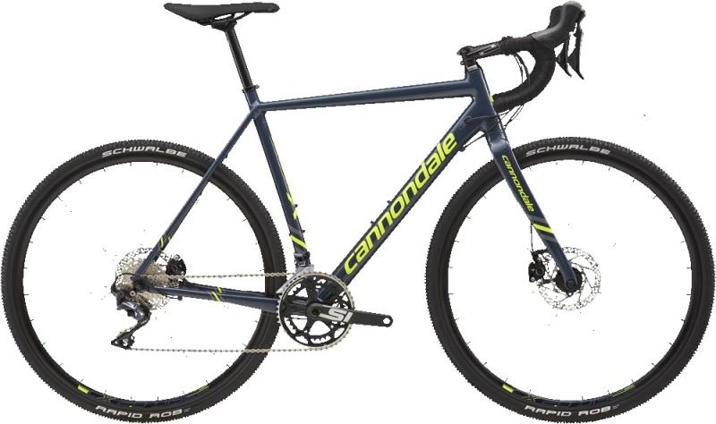 Cannondale CAADX Ultegra SLA Slate w/ Stealth Gray and Volt - Gloss 2018 - 28 -  