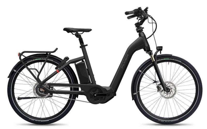 Flyer Gotour4 7.03 Comf Pearl Black Gloss 2021 - 750Wh - 28