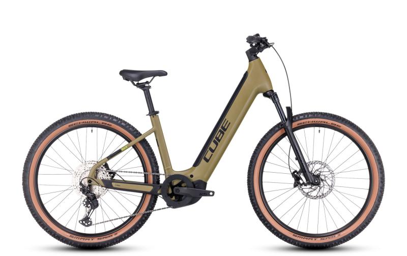 Cube Reaction Hybrid Race 750 olive´n´green 2024 - 27,5