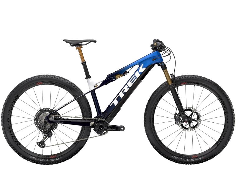 Trek E-Caliber 9.9 XTR Gloss Alpine Navy Smoke/Trek White 2022 - 29