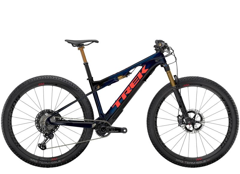 Trek E-Caliber 9.9 XTR Blue Smoke/Radioactive Coral 2022 - 29