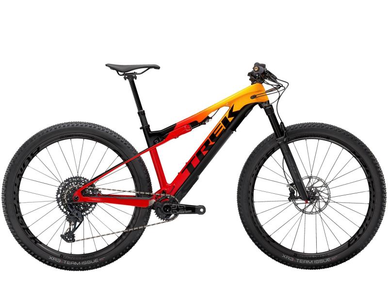 Trek E-Caliber 9.8 GX Marigold/Radioactive Red/Black 2022 - 29