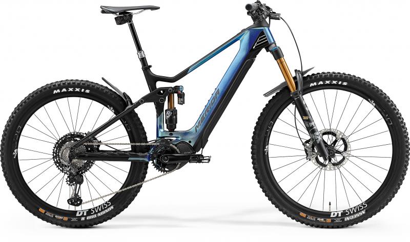 Merida eONE-SIXTY 10K Blau / Matt Schwarz  2021 - 630Wh 29/27,5