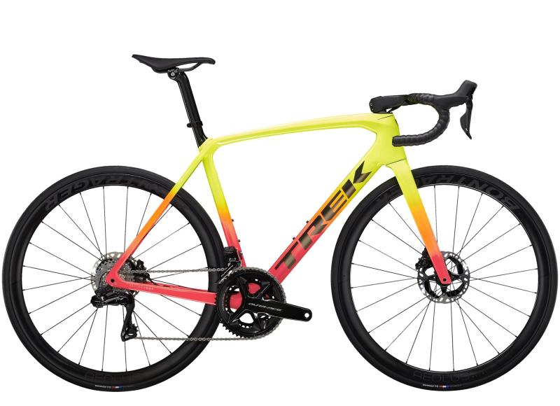 Trek Émonda SLR 9 Radioactive Coral to Yellow Fade 2022 - 28