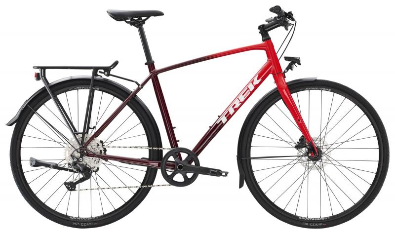 Trek FX 3 Disc Equipped Viper Red to Cobra Blood Fade 2022 - 28