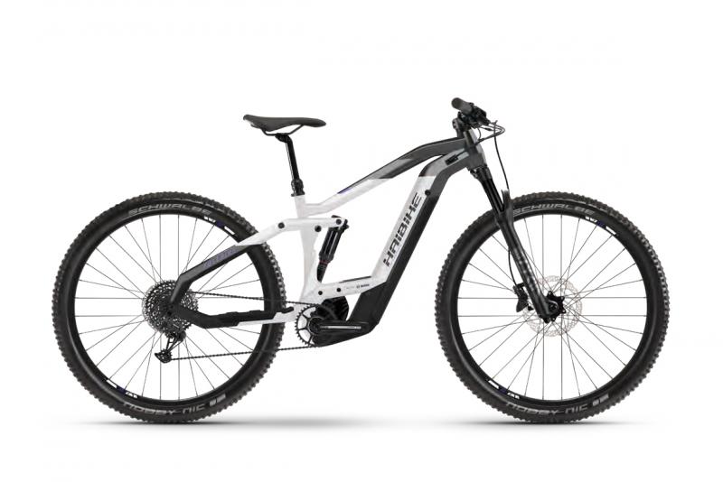 Haibike FULLNINE 8 Anthracite / White / Black  2021 - 625Wh 29