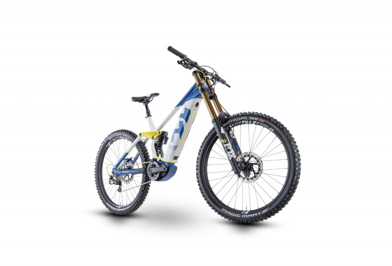 Husqvarna Extreme Cross 10 Blue / Lightgrey / Yellow Matt  2021 - 630Wh 27,5