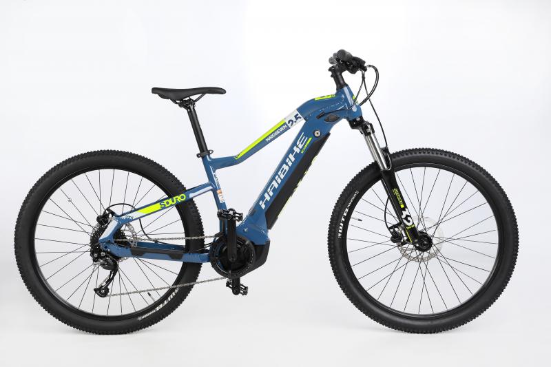 Haibike SDURO Hard Seven 2.5 blau/grau/lime 2021 - 400Wh27,5