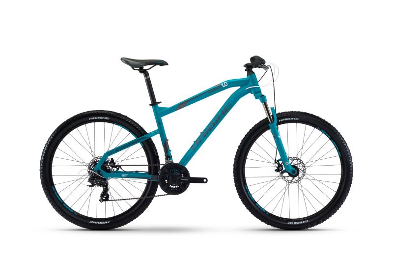 Haibike Seet HardSeven 1.0 Cyan/Anthrazit/Weiß matt 2017 - MTB Hardtail -  