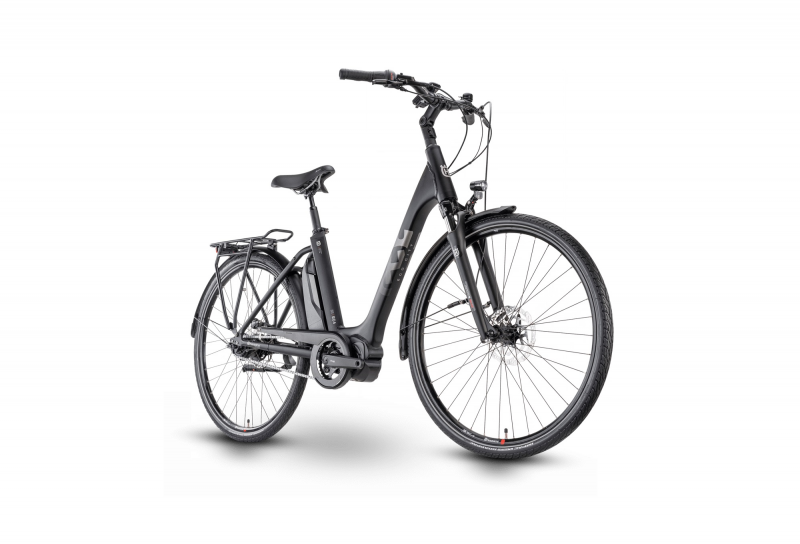 Husqvarna Eco City 4 FW Black / Silver Matt  2021 - 504Wh 26