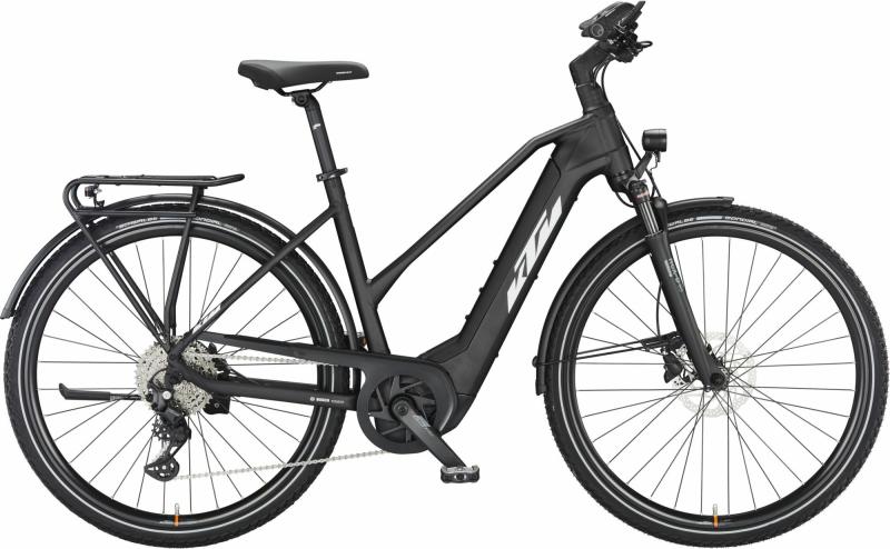 KTM POWER SPORT 10 black matt (white+orange) 2022 - Damen-28