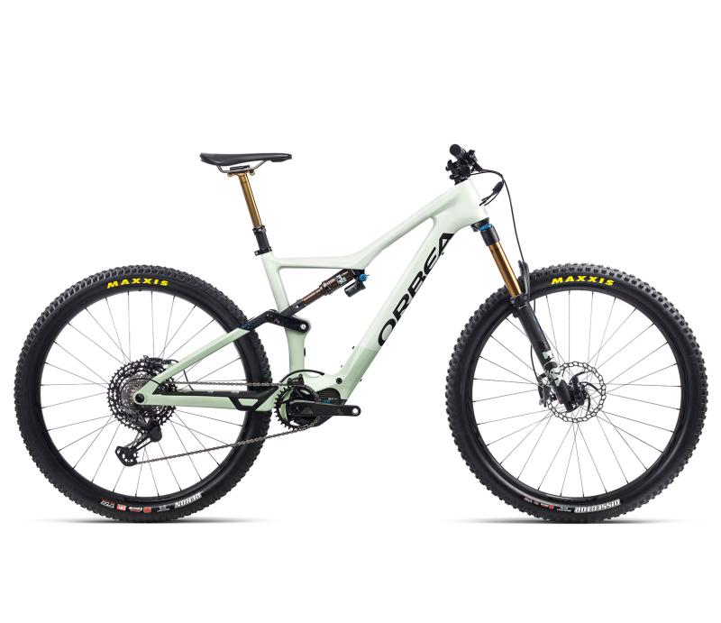 Orbea RISE M-TEAM Sap White, Green Fog (Gloss) 2022 - 29
