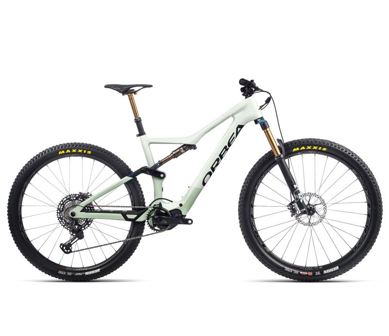 Orbea RISE M-LTD Sap White, Green Fog (Gloss) 2022 - 29