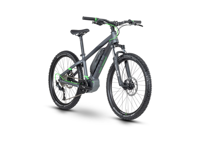 Husqvarna Light Cross LCJR 24 Anthracite / Black / Neongreen  2021 - 418Wh 24