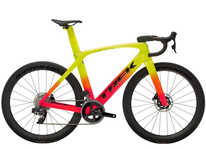 Trek Madone SLR 6 eTap Radioactive Coral to Yellow Fade 2022 - 28