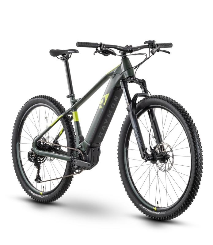 Raymon HardRay E 7.0 deep forest / black / lime 2022 - Unisex-27,5