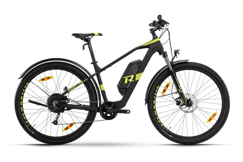 Raymon HardRay E-Nine 2.5 Street Black / Lime  2021 - 400Wh 29