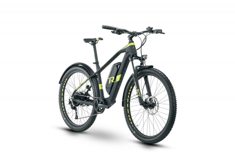 Raymon HardRay E-Seven 2.5 Street Black / Lime  2021 - 400Wh 27,5