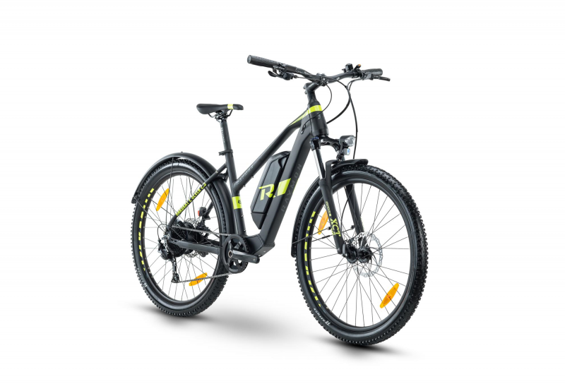 Raymon HardRay E-Seven 2.5 Street Black / Lime  2021 - 400Wh 27,5