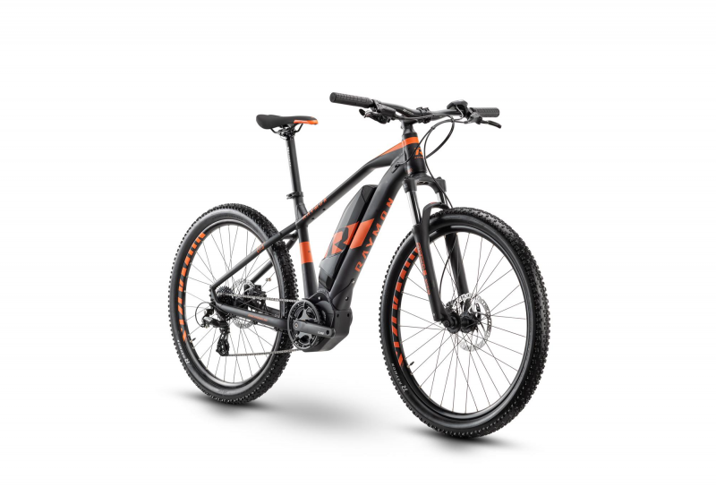 Raymon HardRay E-Seven 3.0 Black / Magma Matt  2021 - 400Wh 27,5