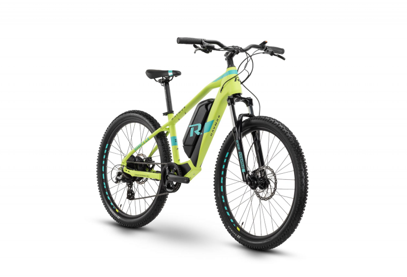 Raymon SixRay E 1.0 Lime / Cyan  2021 - 300Wh 26