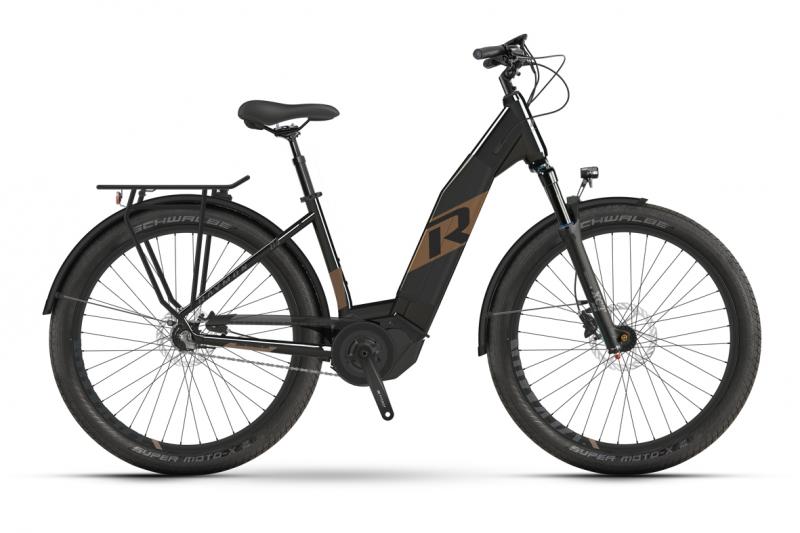 Raymon UrbanRay E 8.0 Darkgrey / Black / Bronze Matt  2021 - 500Wh 27,5