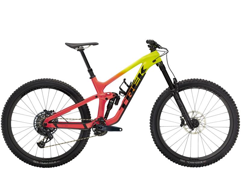 Trek Slash 9.8 GX AXS Radioactive Coral to Yellow Fade 2022 - 29