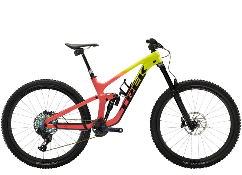 Trek Slash 9.9 XX1 AXS Radioactive Coral to Yellow Fade 2022 - 29