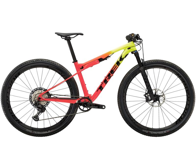 Trek Supercaliber 9.8 XT Radioactive Yellow to Coral Fade 2022 - 29