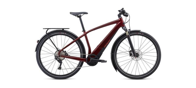 Specialized Turbo Vado 4.0 Metallic Crimson / Black / Rocket Red 2020 - 28 500 Wh -  M