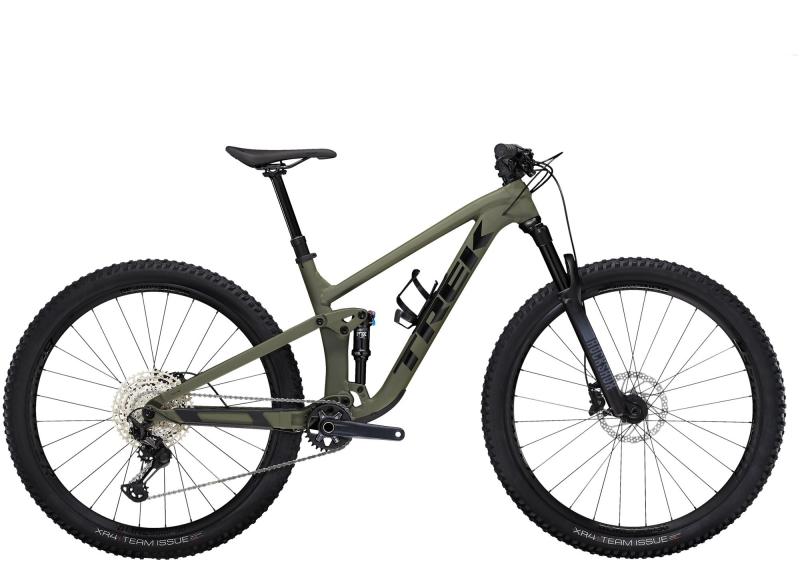 Trek Top Fuel 7 Matte OliveGrey 2022 - Damen-29