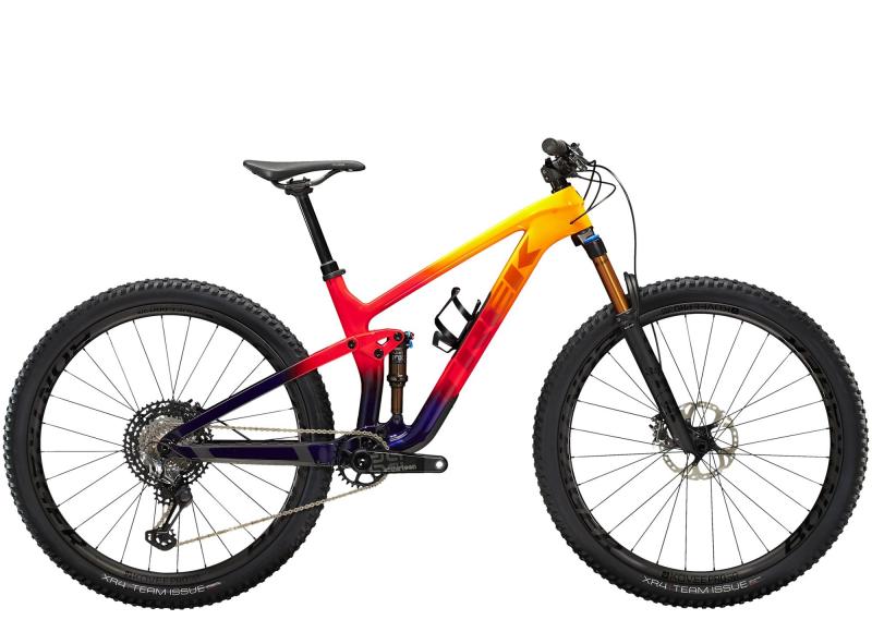 Trek Top Fuel 9.9 XTR Marigold to Red to Purple Abyss Fade 2022 - 29