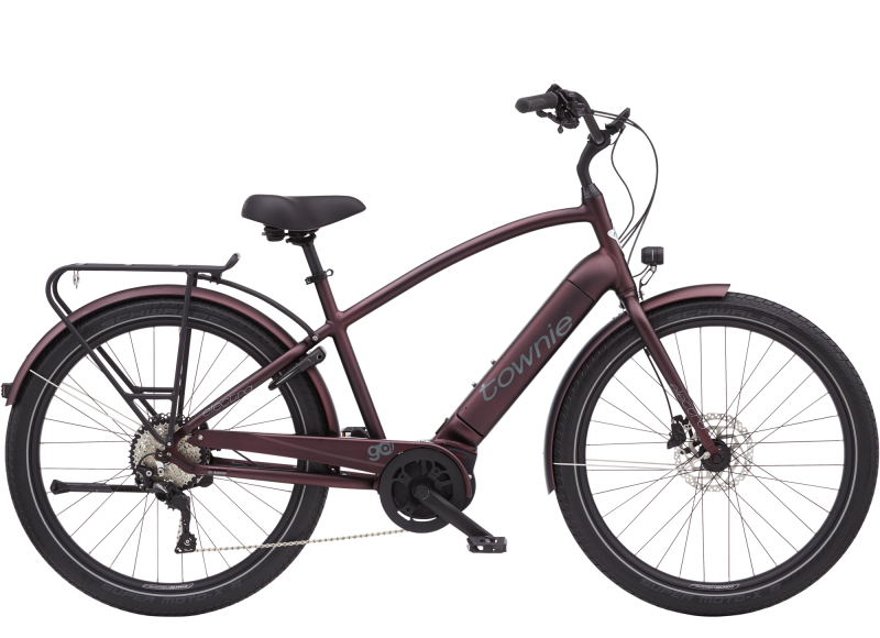Electra Townie Path Go! 10D EQ Step-Over Matte Oxblood 2022 - 27,5