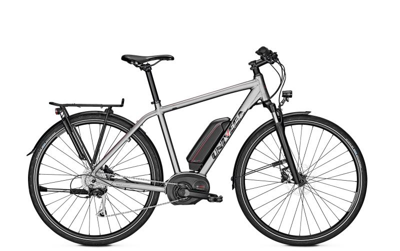 Univega GEO B EDITION steelgrey matt 2019 - 28 Diamant Freilauf 400 Wh -  