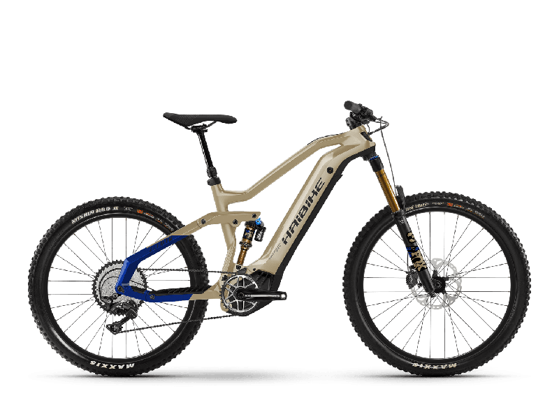 Haibike ALLMTN 7 Coffee / Black / Blue  2021 - 600Wh 29