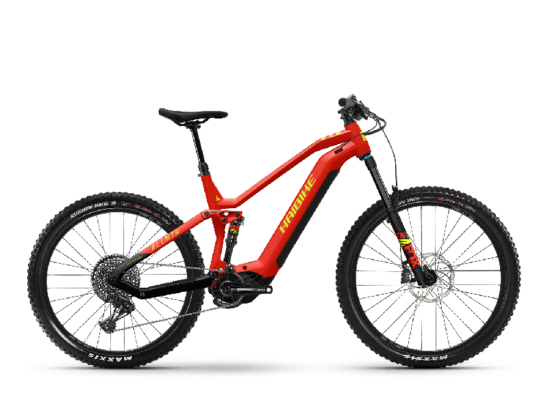 Haibike AllMtn 7 matte red / black / neon yellow 2022 - Unisex-29