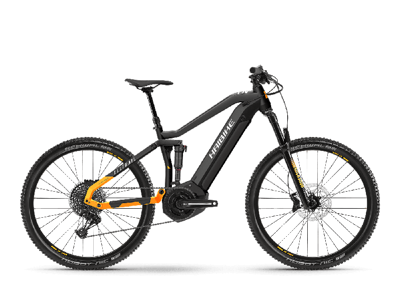 Haibike AllTrail 6 29 matte-gloss black / mango 2022 - Unisex-29