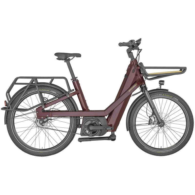 Bergamont E-Cargoville Bakery Elite shiny candy red 2024 - 24