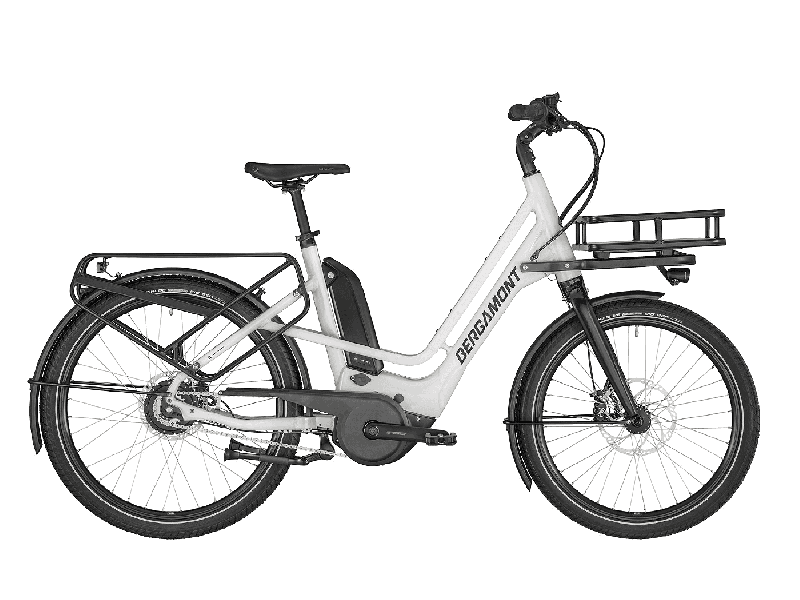 Bergamont E-Cargoville Bakery white/black (shiny) 2021 