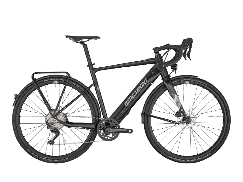 Bergamont E-Grandurance RD Expert black/silver (matt/shiny) 2020 - 250Wh 28 -  