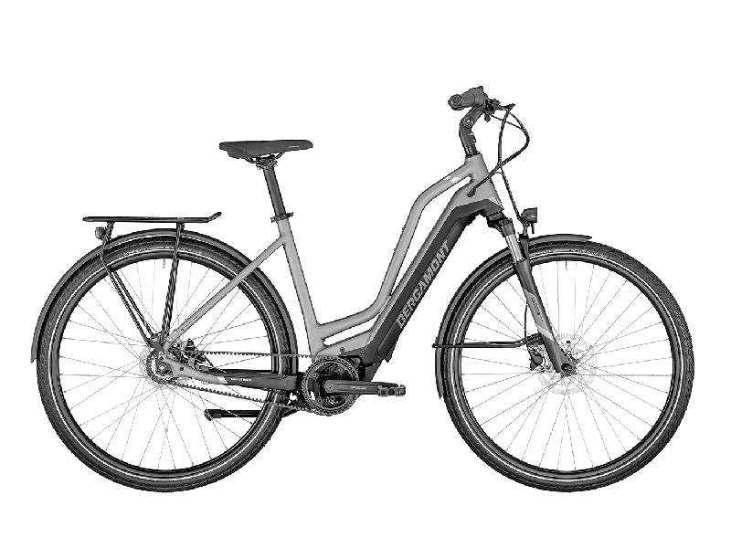 Bergamont E-Horizon Elite Belt Amsterdam chrome silver (matt) 2022 - Damen-28