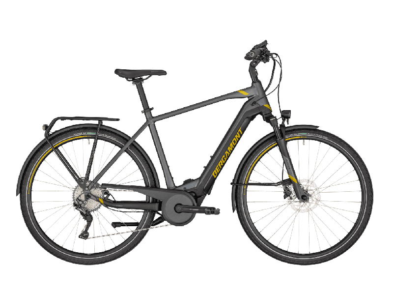 Bergamont E-Horizon Expert 600 Gent anthracite/black/gold (matt) 2020 - 625Wh 28 -  