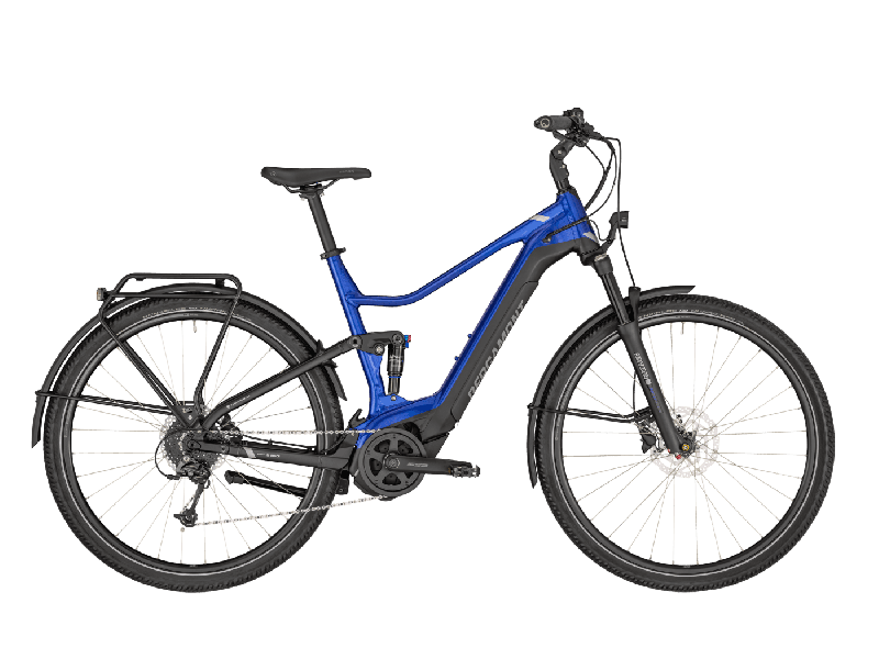 Bergamont E-Horizon FS Edition atlantic blue/black/silver (matt/shiny) 2020 - 500Wh 28 -  