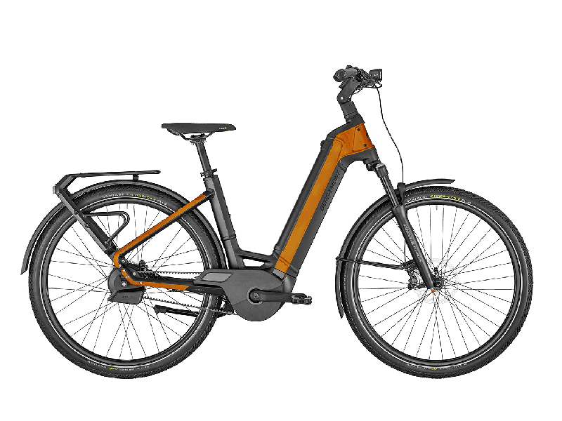 Bergamont E-Ville Pro Belt dirty orange (shiny) 2022 - Damen-28